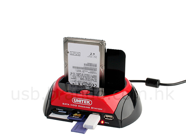 SATA HDD Multi-Function Dock with One Touch Backup