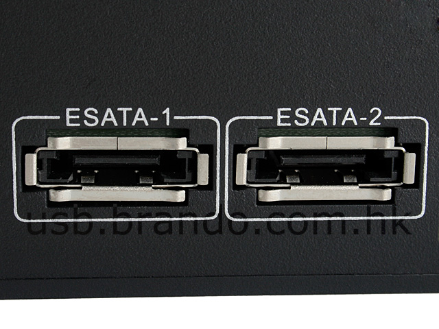 2.5" and 3.5" SATA Double HDD Dock (USB + eSATA)