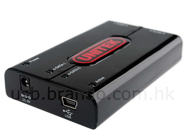 USB 2.0 to Dual SATA HDD Adapter