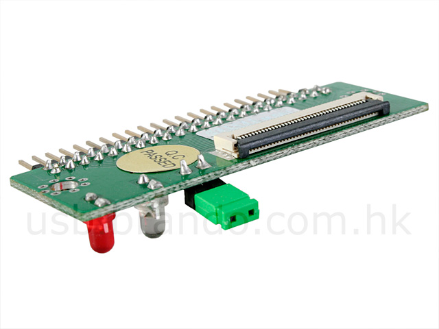 ZIF Male to 44 Pin Male IDE Adapter