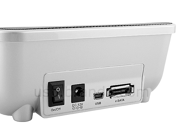 SATA HDD Dock Station with Card Reader + Hub (USB + eSATA) (Y-1062)