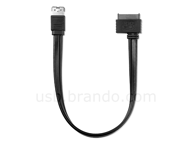 Power Over eSATA to SATA 13-pin Cable