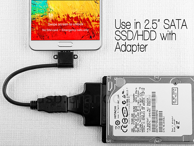 USB 3.0 MicroUSB OTG Cable (90°)