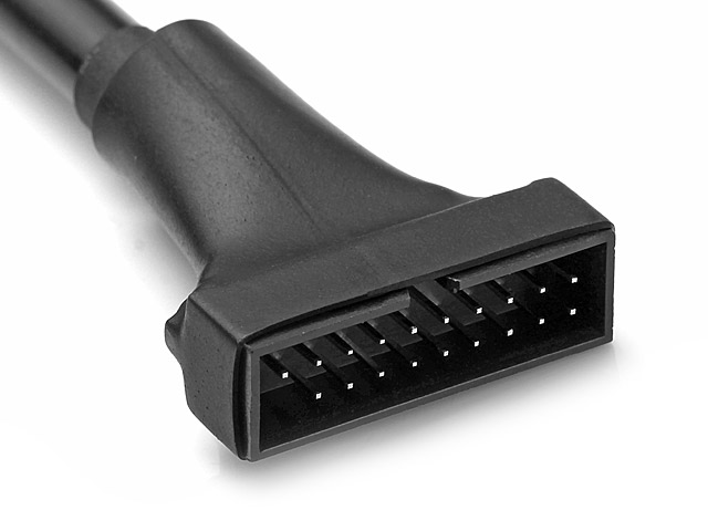 USB 3.0 20-Pin Header Female to USB 2.0 9-Pin Female Short Cable