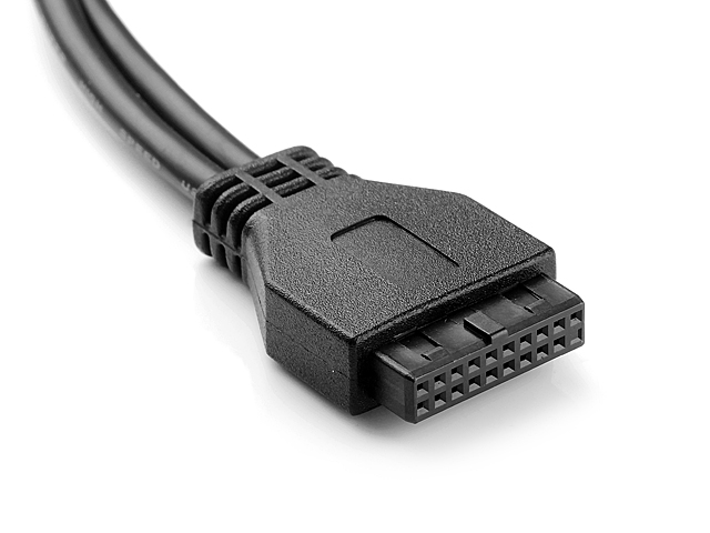 USB 3.0 20-Pin Header Male to USB 3.1 Type C Female Cable