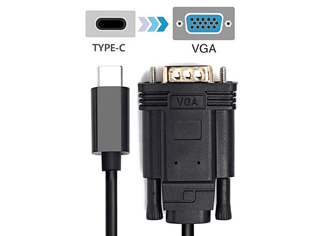 USB 3.1 Type-C to VGA Cable