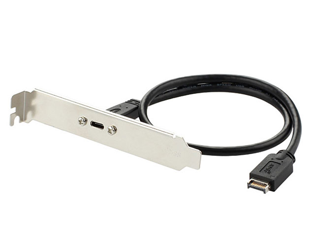 USB 3.1 Front Panel Header Type-E Male to Type-C Female Cable