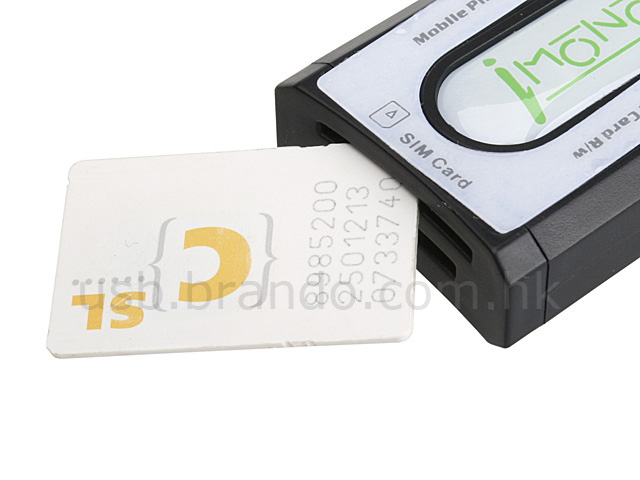 iMONO MiniSD + SIM Card Reader