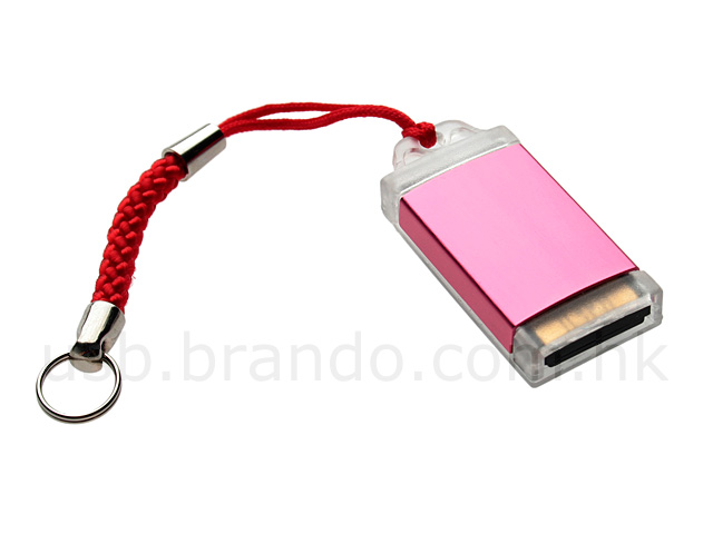 USB Tiny Retractable MicroSD Card Reader