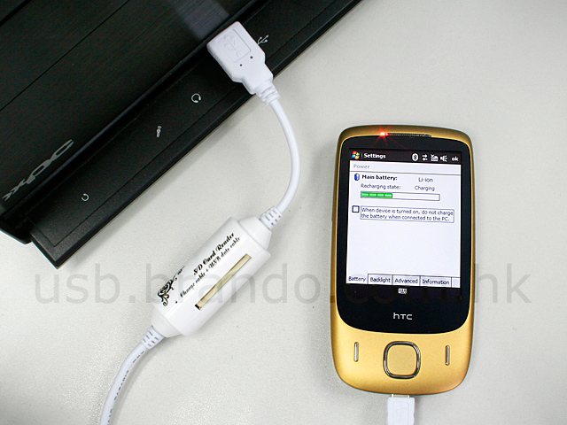 2-in-1 SD(HC) Card Reader Cable