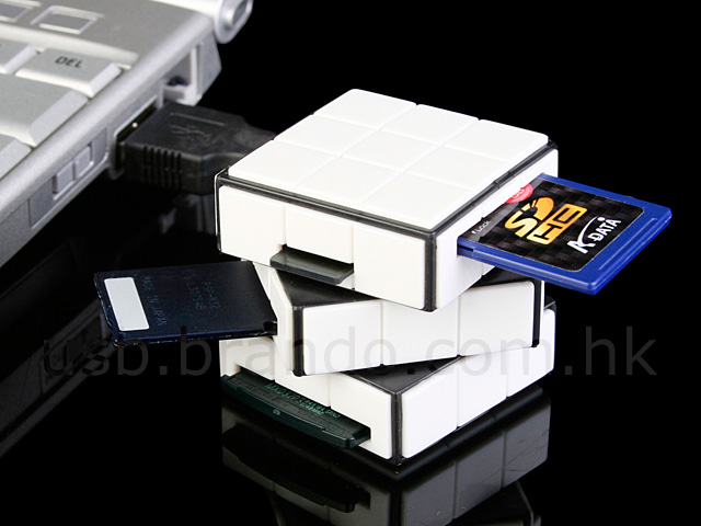 USB 270° x 270° Cubic Card Reader