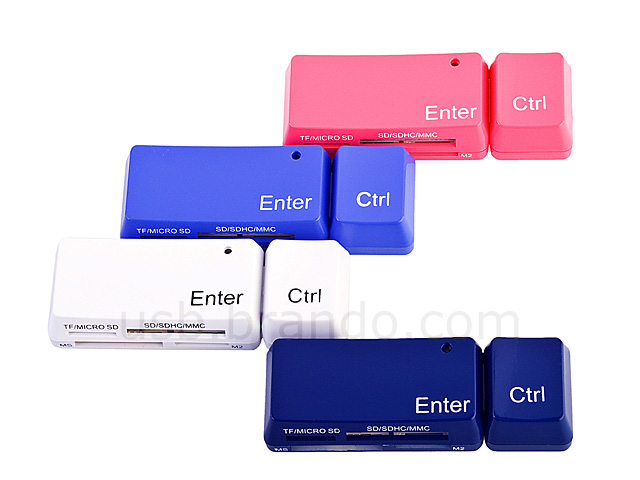 USB Enter + Ctrl Keys Card Reader