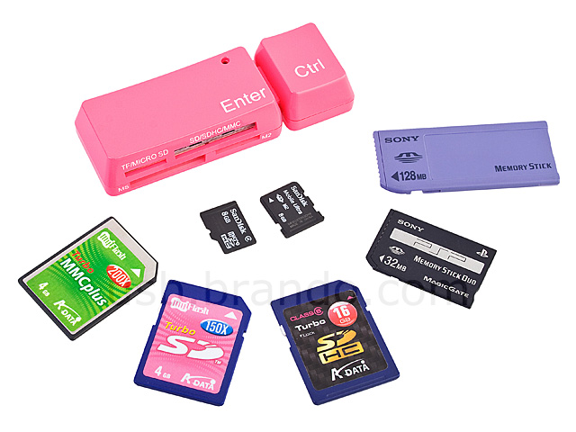 USB Enter + Ctrl Keys Card Reader