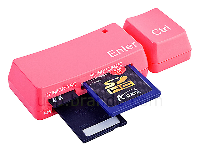 USB Enter + Ctrl Keys Card Reader