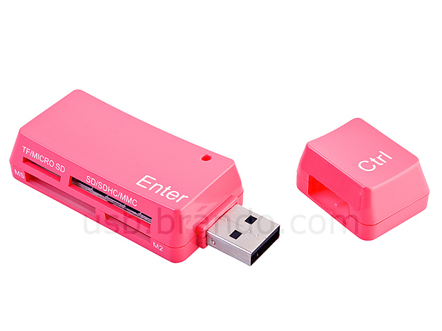 USB Enter + Ctrl Keys Card Reader