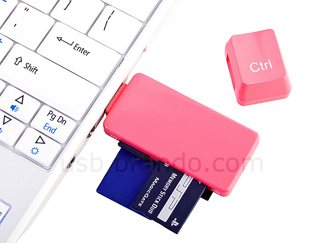 USB Enter + Ctrl Keys Card Reader