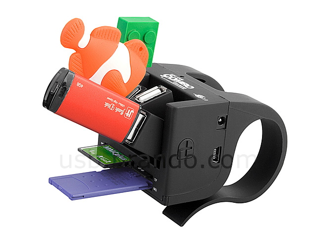 USB Clip-On Combo Hub