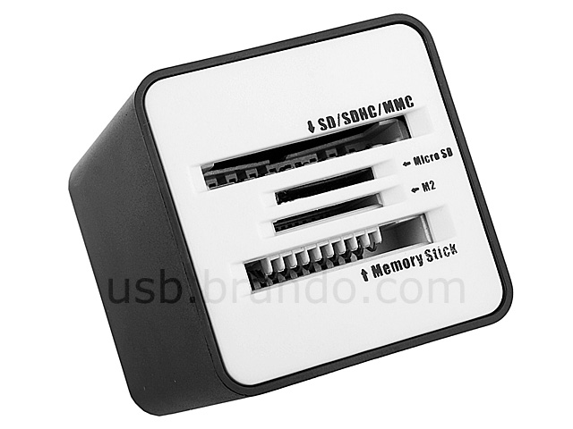 USB Mini Cube Card Reader