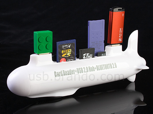 USB Submarine Card Reader Combo