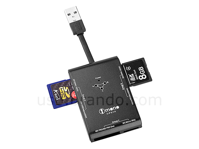 iMONO 2 x SD(HC)/micro SD(HC) Card Reader