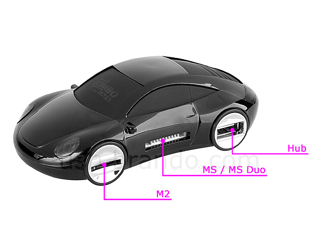 USB Car Card Reader Combo