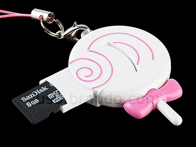 USB Lollipop Micro SD Card Reader