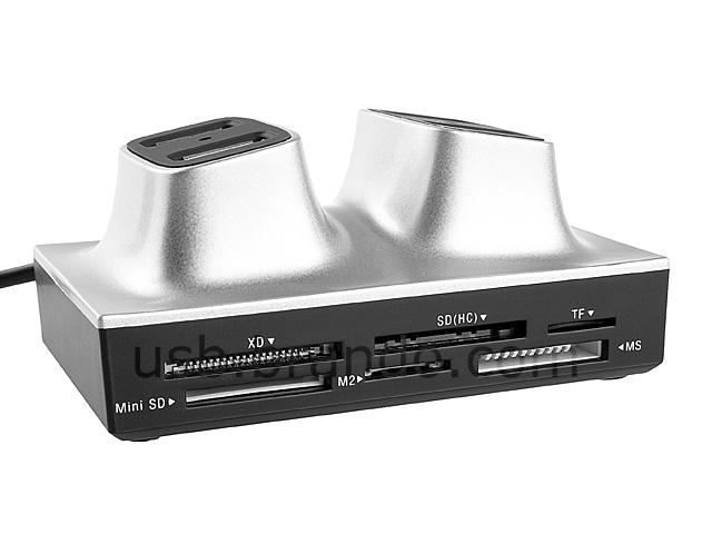 3-in-1 USB Multi-card Reader