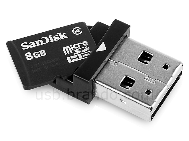 USB Nano Micro SD(HC) Card Reader