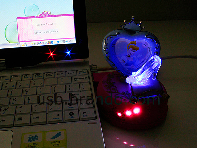 Disney Princess USB Email Alert