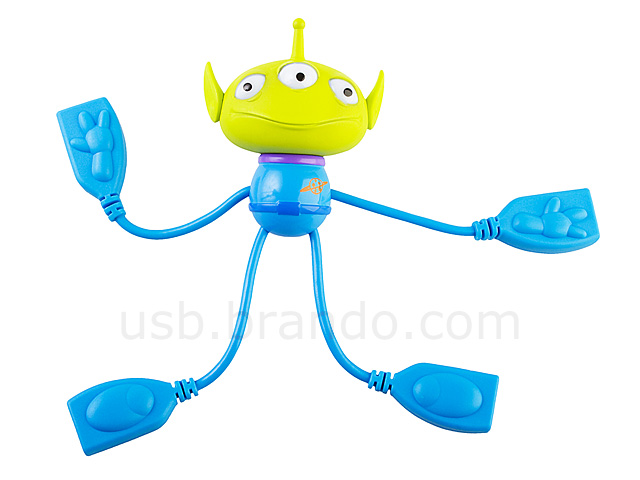 Disney Alien USB 4-Port Hub Cable