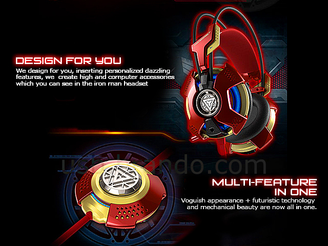 E-BLUE MARVEL IRON MAN 3 Edition Gaming Headset