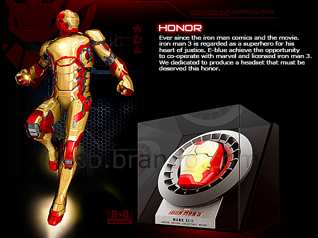 E-BLUE MARVEL IRON MAN 3 Edition Wireless Gaming Mouse