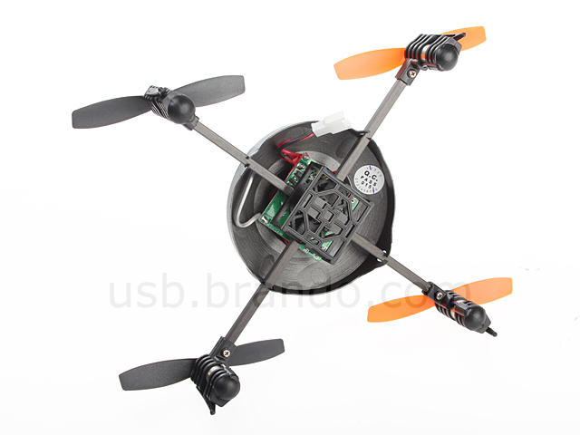 Tiny 2.4GHz Rechargeable 6 AXES GYRO RC Somersault UFO