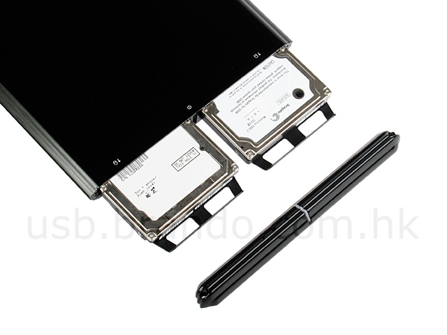 USB 2.5" Double SATA HDD Enclosure