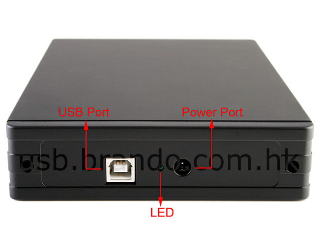 USB 3.5" SATA HDD Tower Enclosure