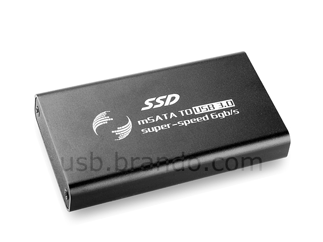 USB 3.0 Mini PCI-E mSATA SSD Enclosure