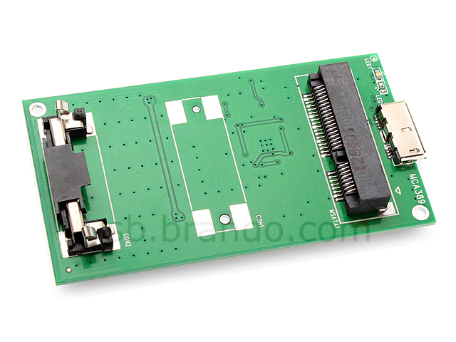 USB 3.0 Mini PCI-E mSATA SSD Enclosure