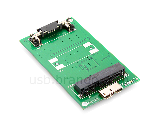 USB 3.0 Mini PCI-E mSATA SSD Enclosure