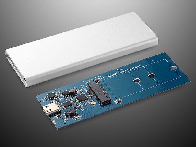 USB 3.1 Type-C to M.2 NGFF PCI-E 2 Lane SSD Enclosure