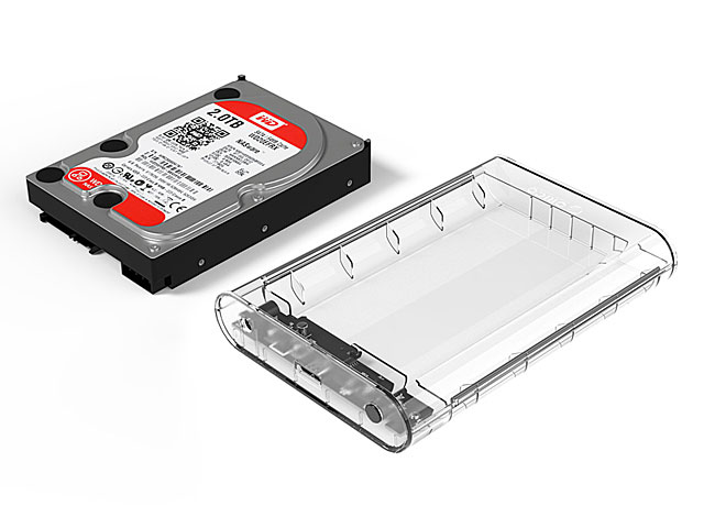 ORICO 3139U3 3.5" Transparent USB 3.0 SATA HDD Enclosure