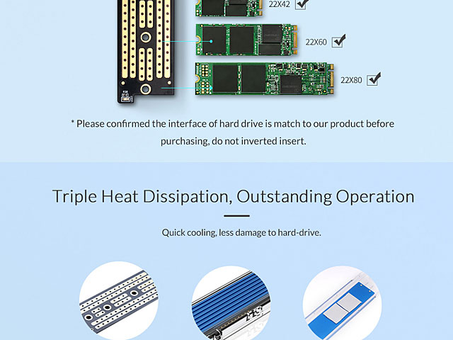 ORICO NVMe M.2 SSD Enclosure (10Gbps)