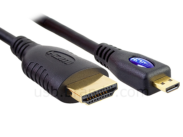 Micro HDMI Type D to Standard HDMI Cable