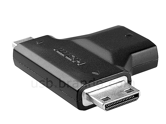 HDMI Female to Mini HDMI Male/Micro HDMI Type D Male Adapter