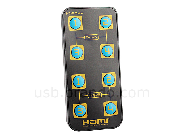 HDMI Switch Matrix (4 in 2 out)