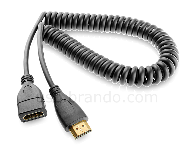 HDMI Extension Curled Cable