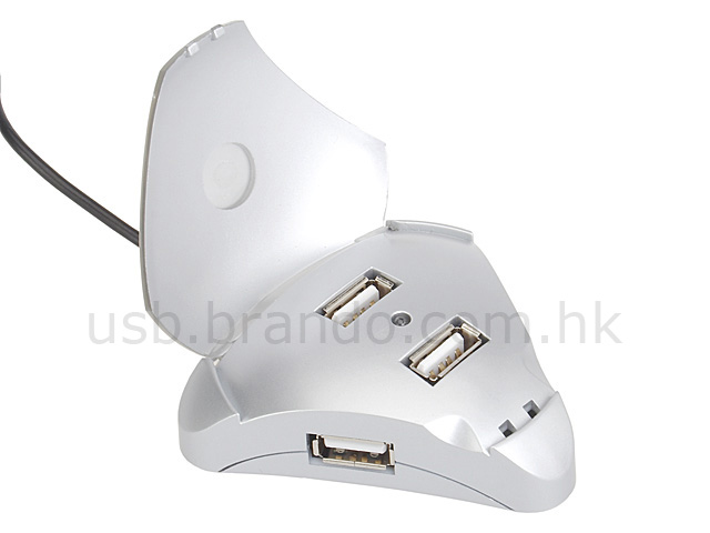 USB 2.0 4-port Hub With Cover