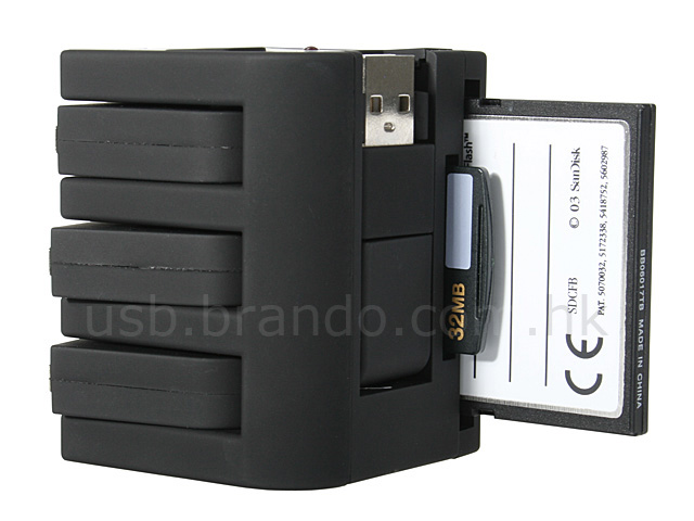 USB Rota-Rota Hub + Card Reader