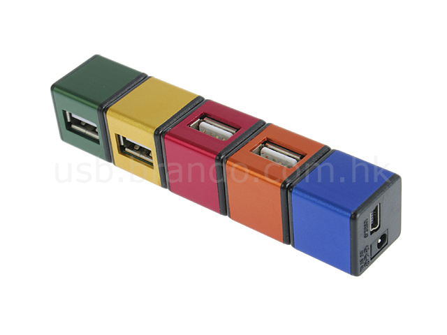 USB 180° Revolving 4 Ports Hub