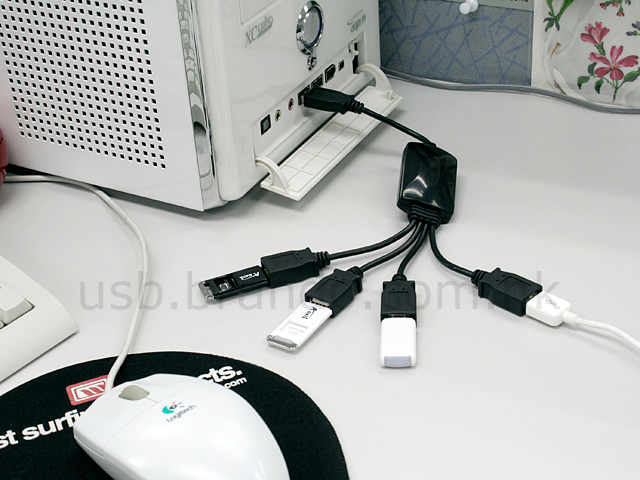 USB 4-Port Hub cable