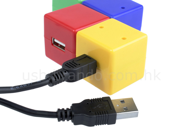 USB Revolving Cubic Hub